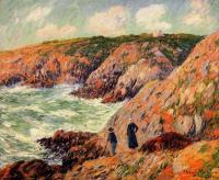 Moret, Henri - Cliffs of Moelian, Finistere